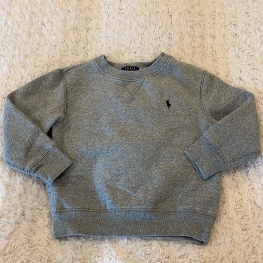 Like New Toddler Boys Polo Ralph Lauren Sweatshirt